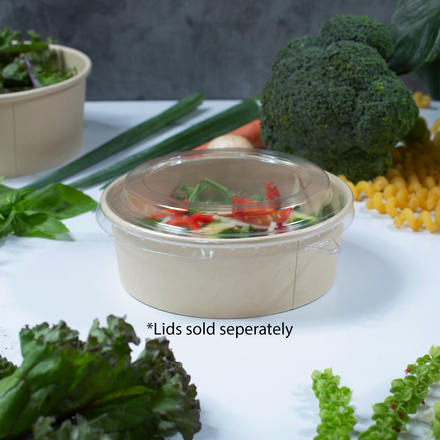 Paper Round Container