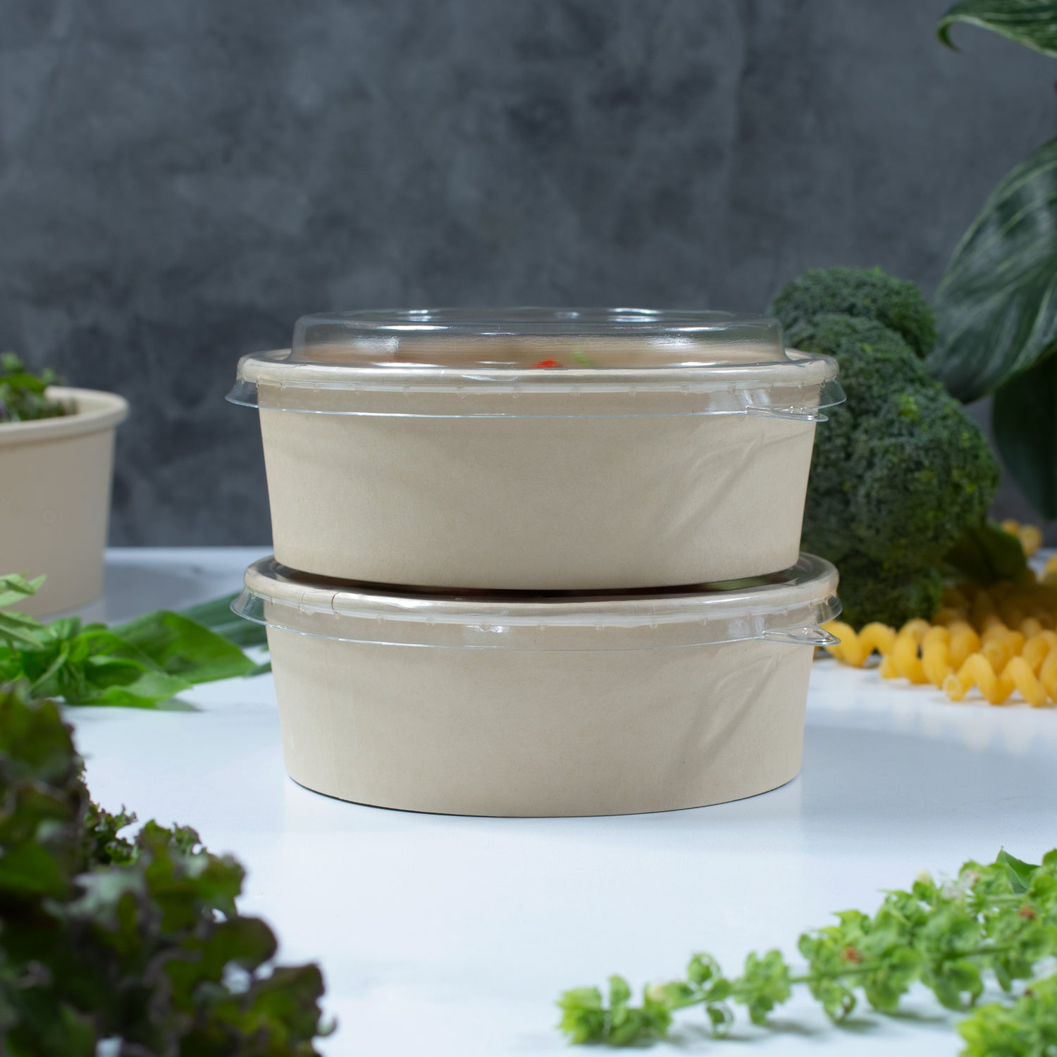 Paper Round Container