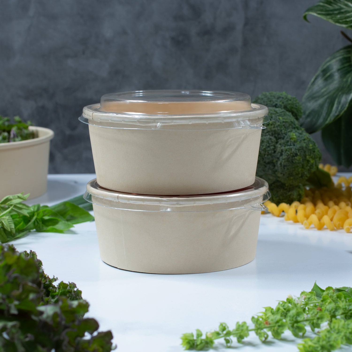 Paper Round Container