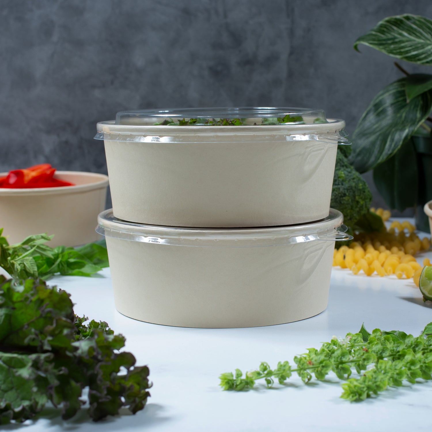 Paper Round Container