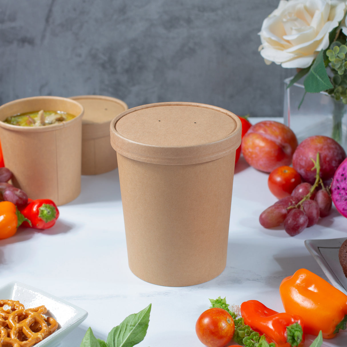 Paper Food Cup Bulk (500/case)