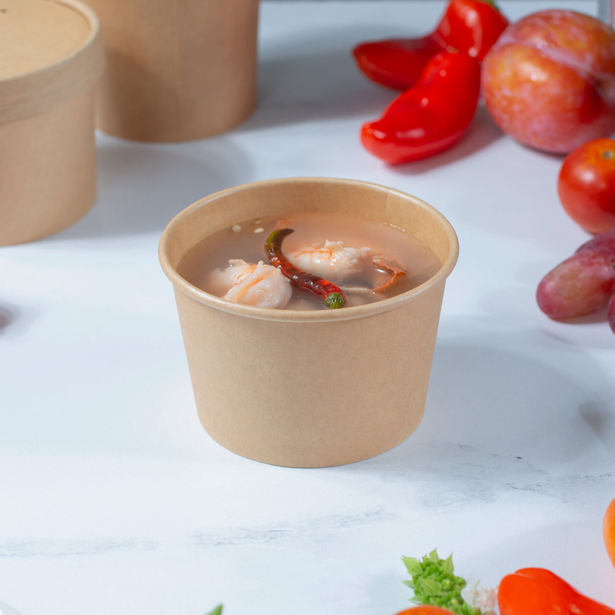 Paper Food Cup Bulk (500/case)