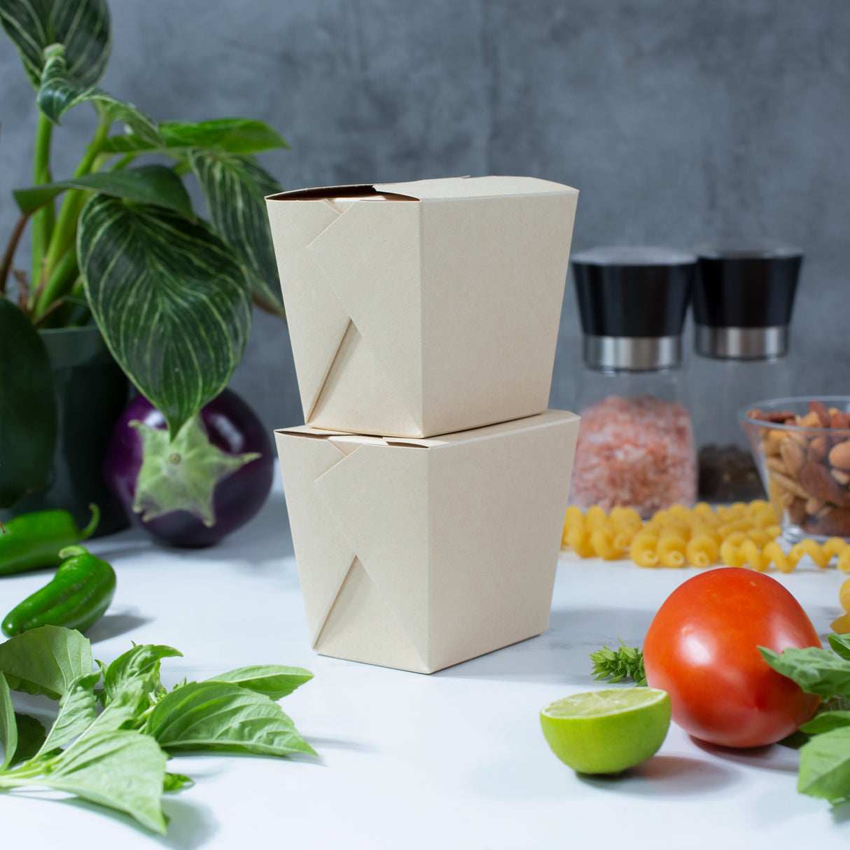 Square Oyster Pail (500/case)