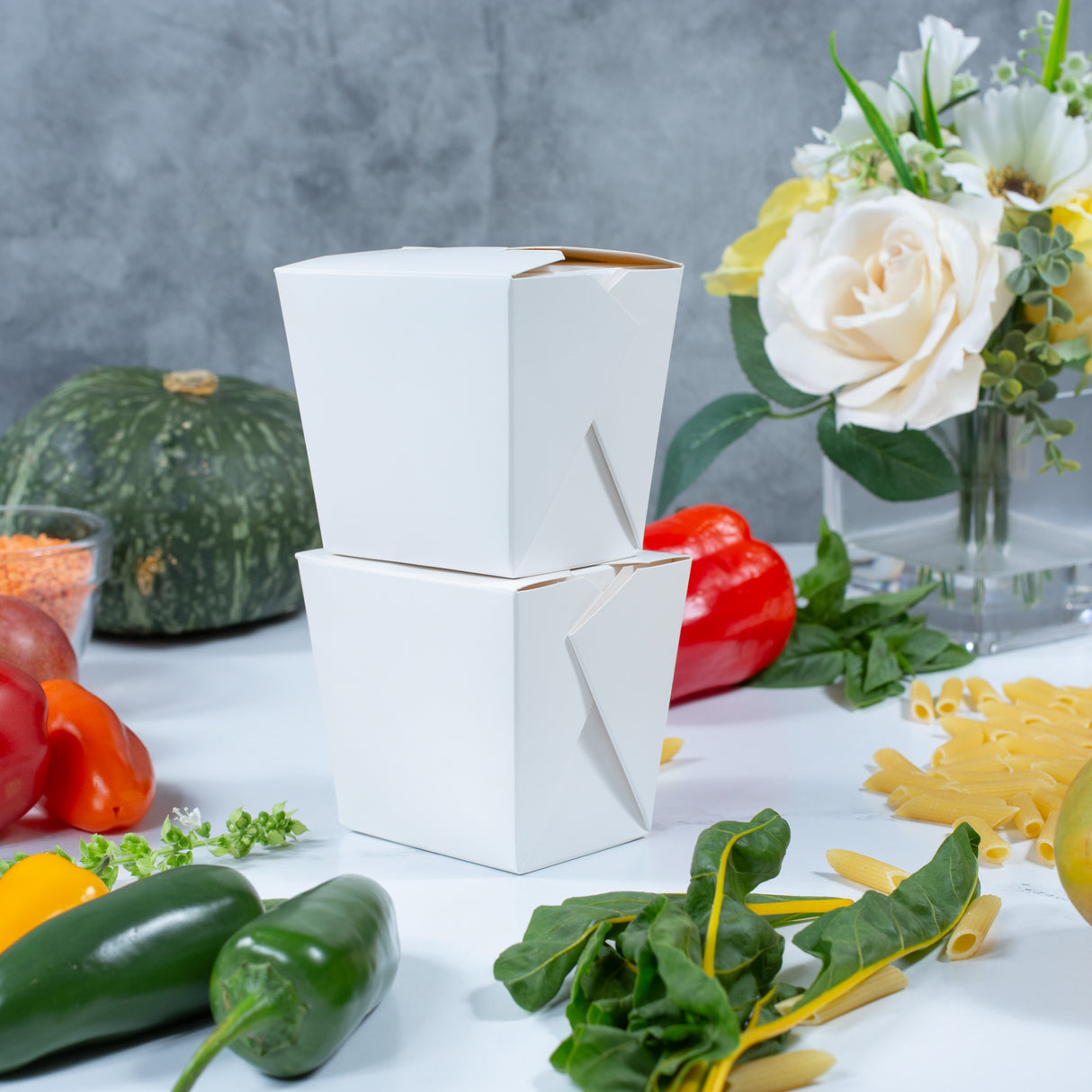 Square Oyster Pail (500/case)