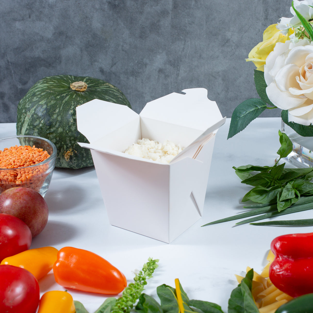 Square Oyster Pail (500/case)