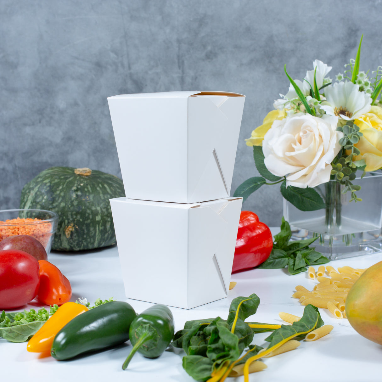 Square Oyster Pail (500/case)