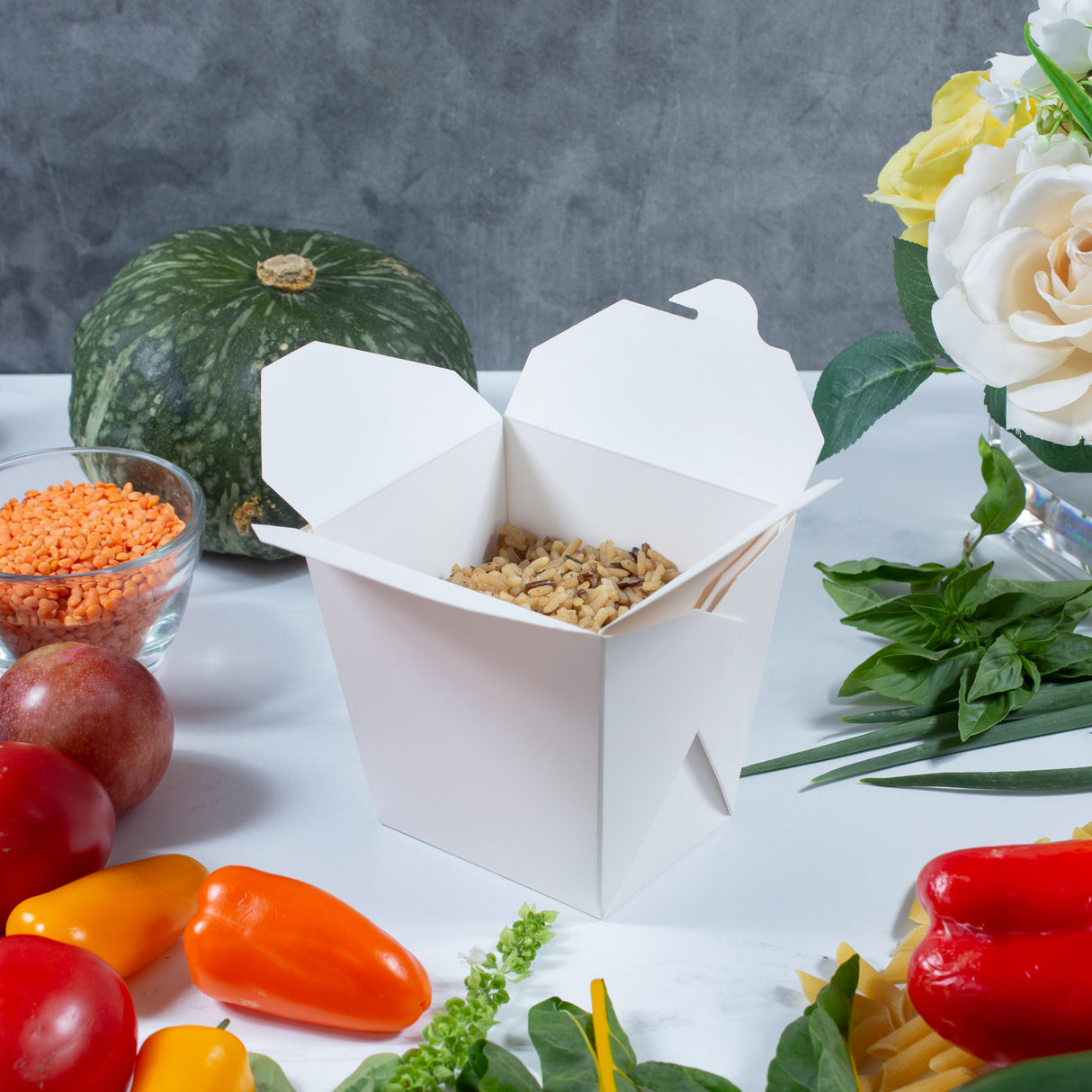 Square Oyster Pail (500/case)