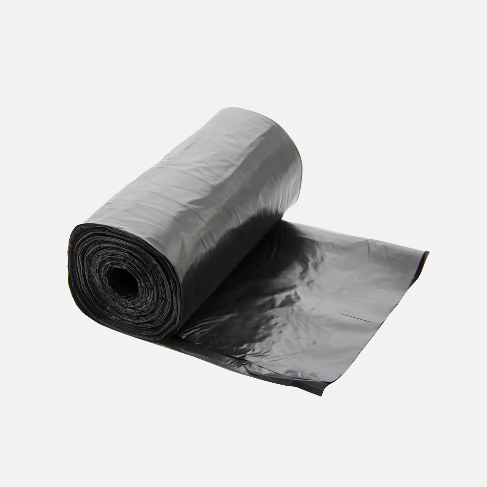 38 x 58 Black Low-Density Trash Liner, 55 Gallon, 100 Liners