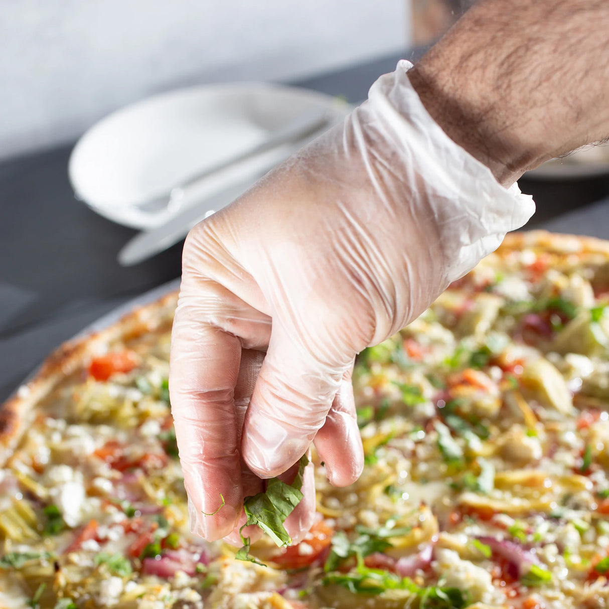 Vinyl Gloves, 4.5 Mil, Powder Free