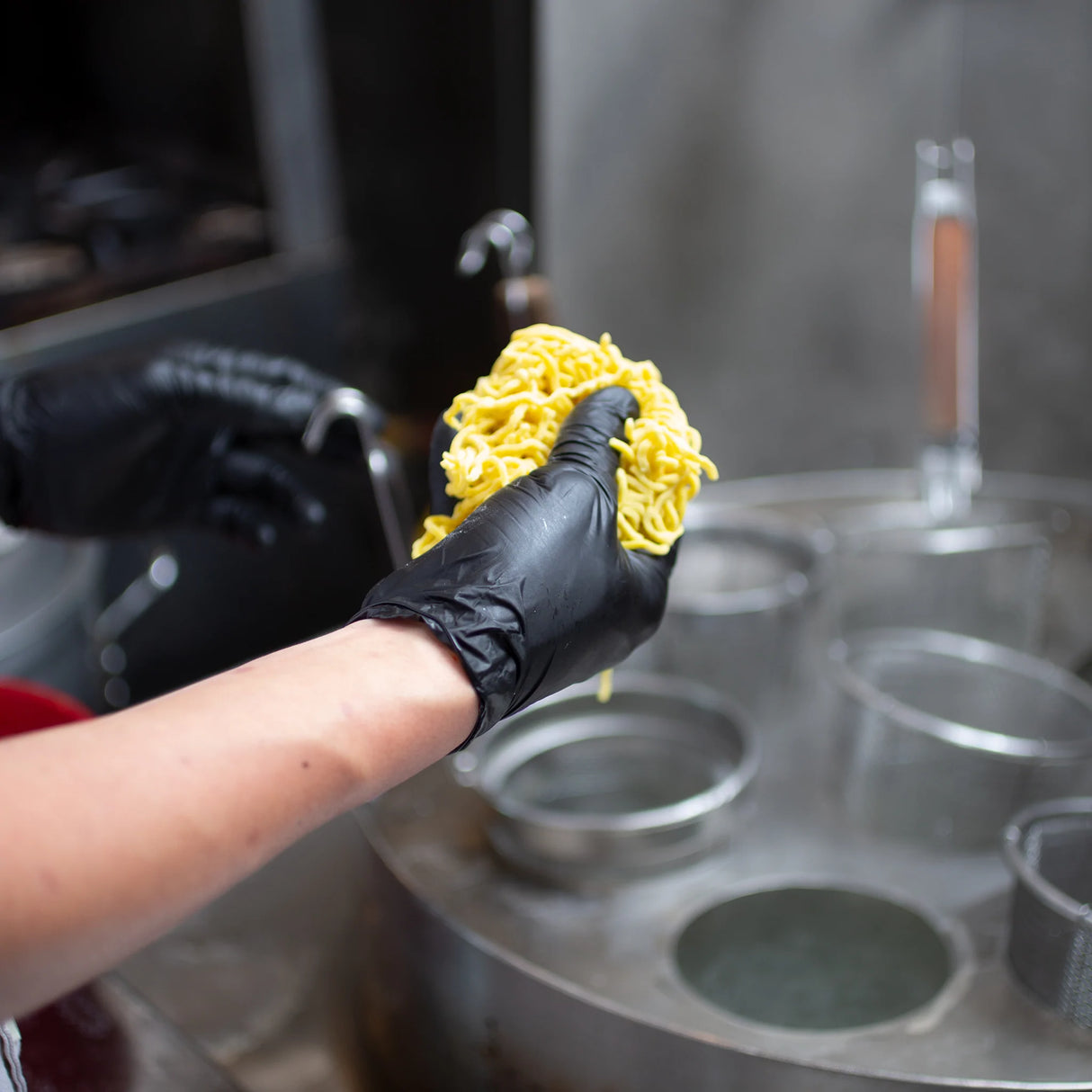 Black Nitrile Gloves for Food Service