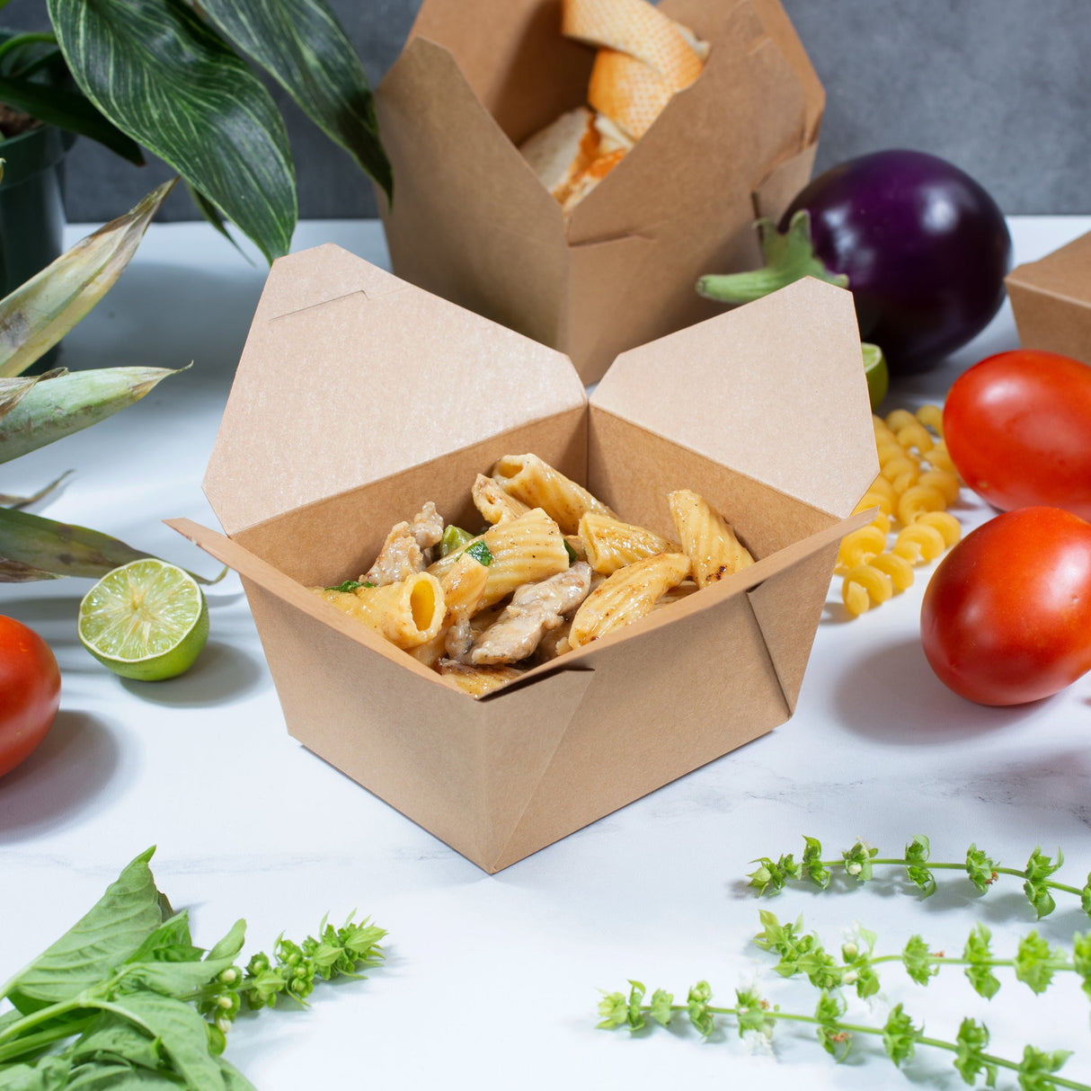 Paper Folded / Folding Food Box