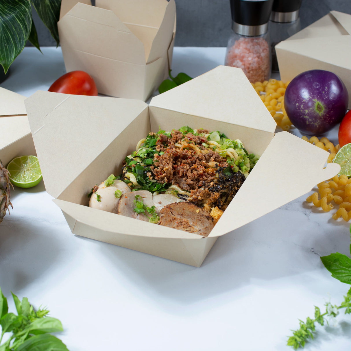 Paper Folded / Folding Food Box