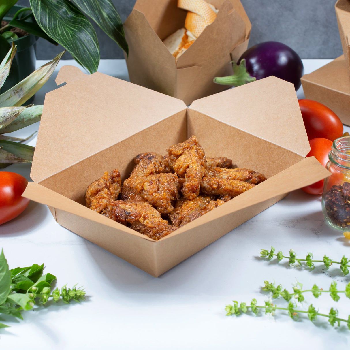 Paper Folded / Folding Food Box