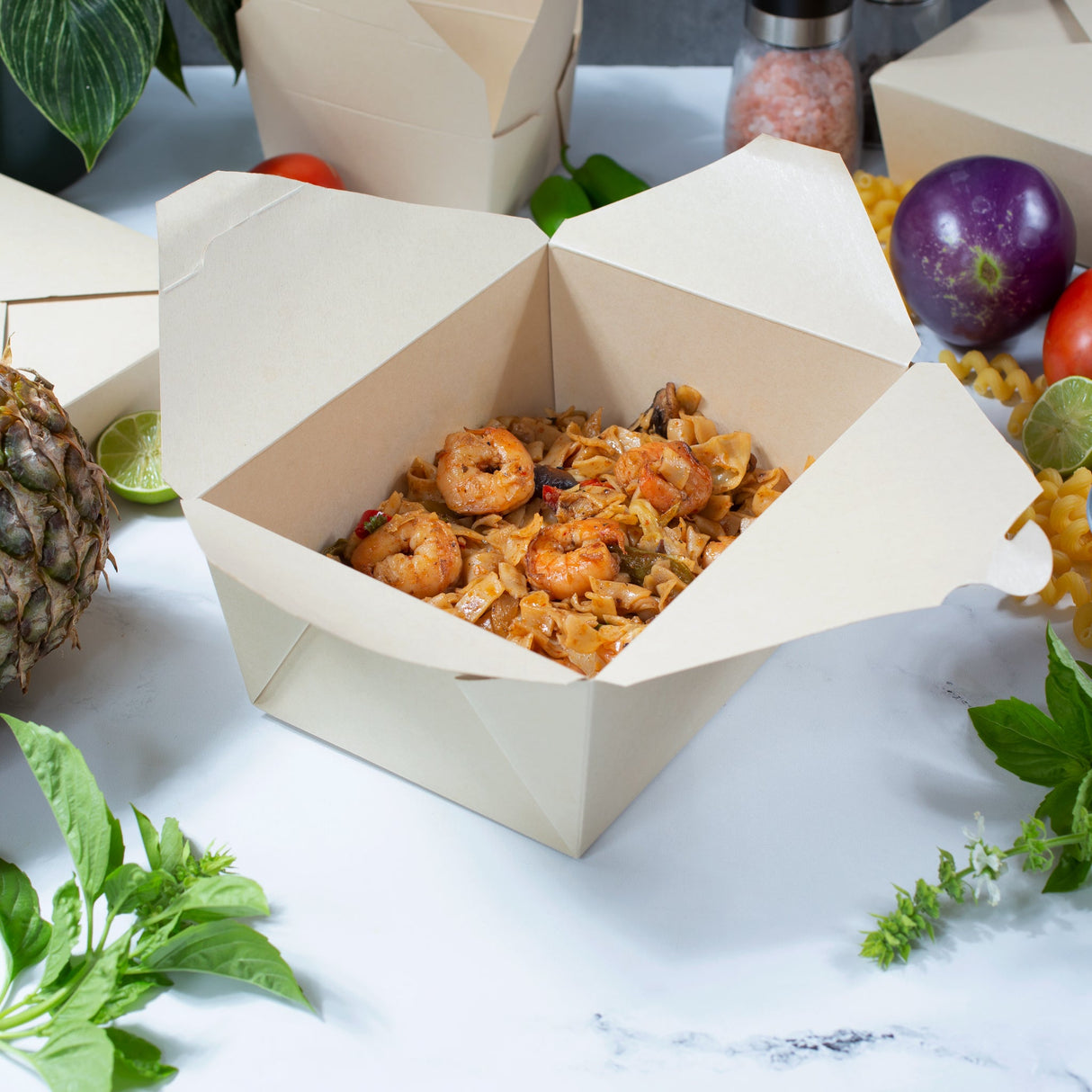 Paper Folded / Folding Food Box