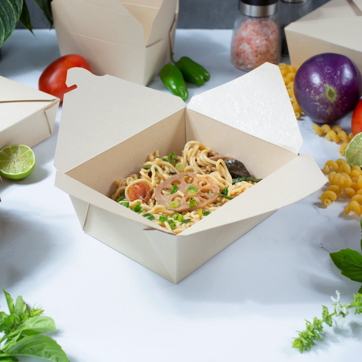 Paper Folded / Folding Food Box