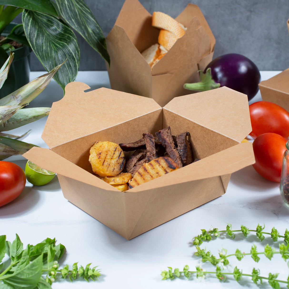 Paper Folded / Folding Food Box