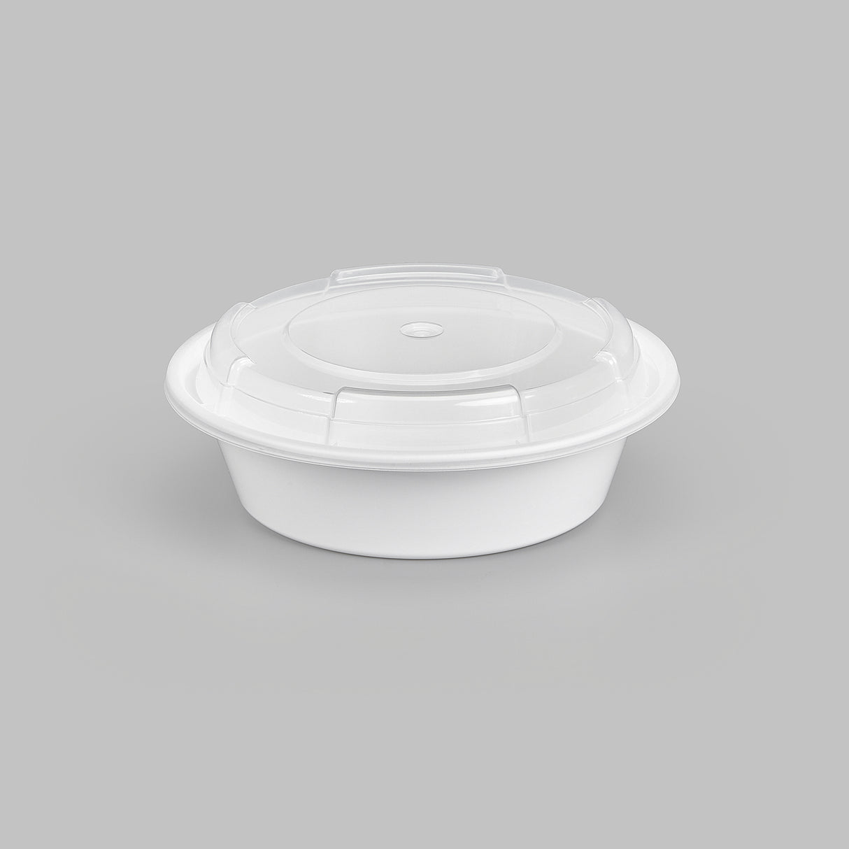 16 oz Premium 6" Round Combo (White) - 25/Case - ReztaurantDirect
