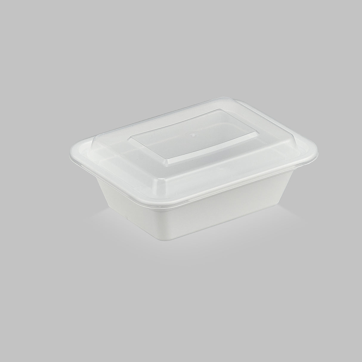 12 oz Premium 5" x 4" Rectangular Microwavable Combo (White) - 150/Case - ReztaurantDirect