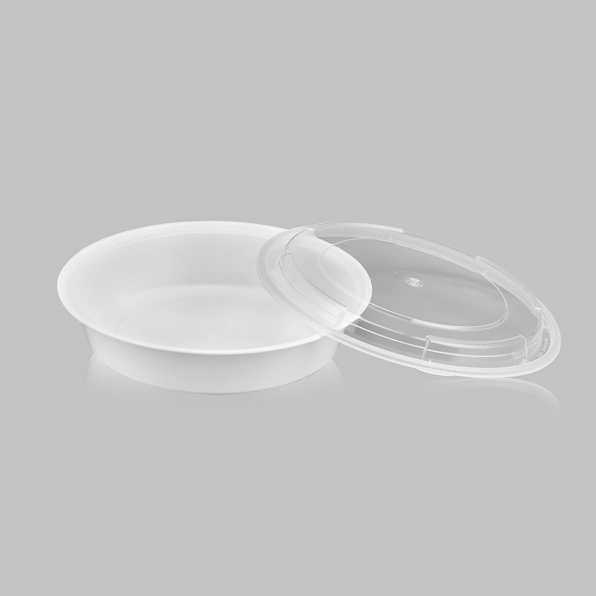 z(Archive) 48 oz Premium 9" Round Combo (White) - 150/Case - ReztaurantDirect