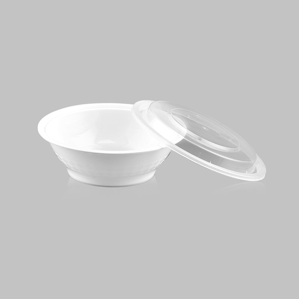 z(Inactive-Bowl) 16 oz Premium 6" Bowl Combo (White) - 150/Case - ReztaurantDirect