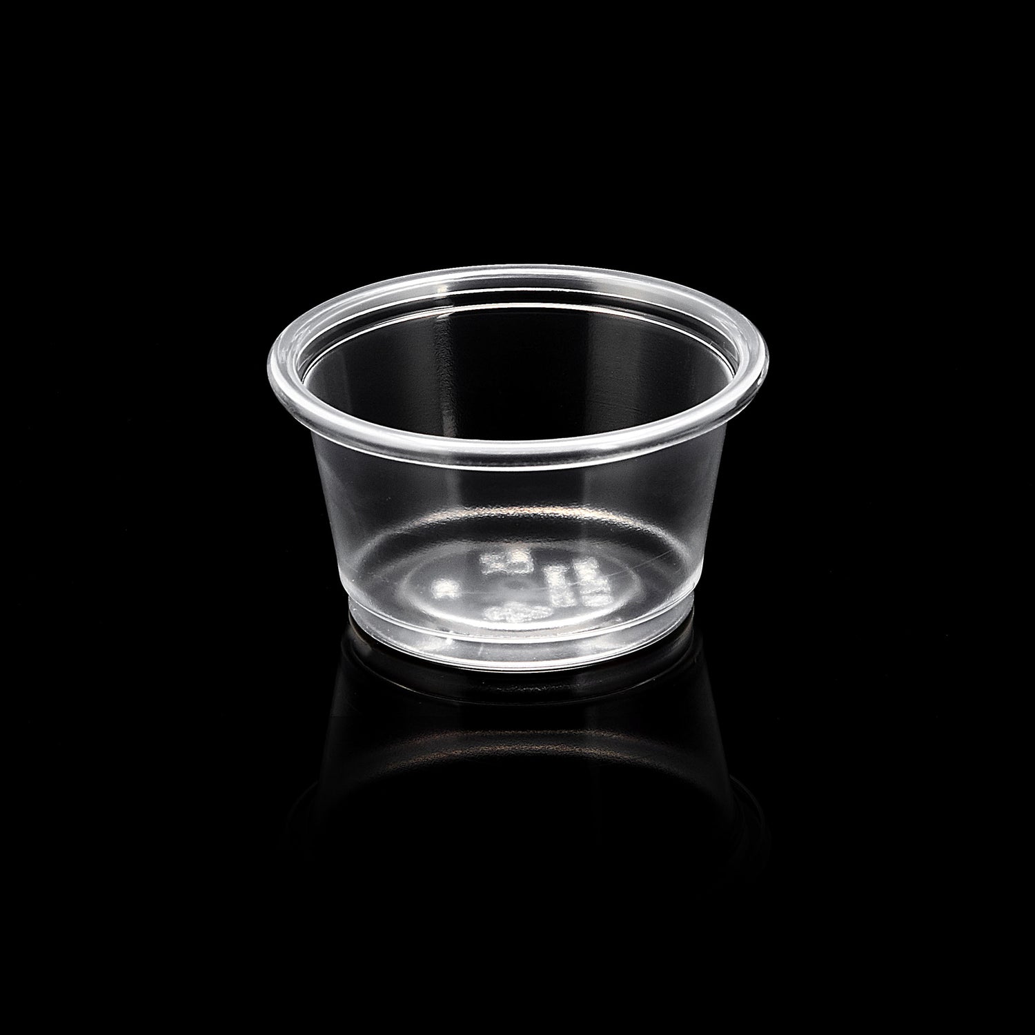 ezSelect Clear Plastic Portion Cup (0.75 oz) - 2500/case - ReztaurantDirect