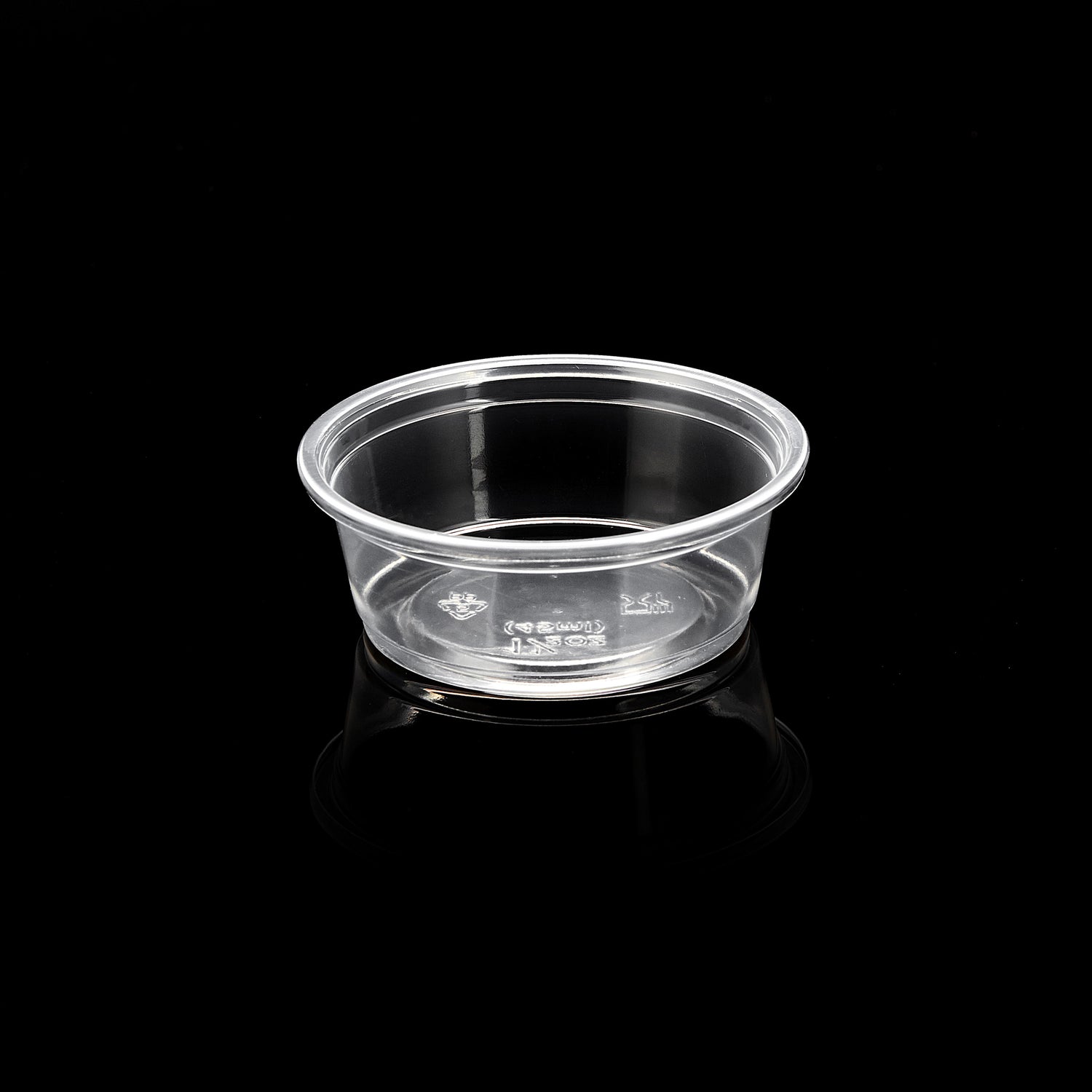 ezSelect Clear Plastic Portion Cup (1.5 oz) - 2500/case - ReztaurantDirect