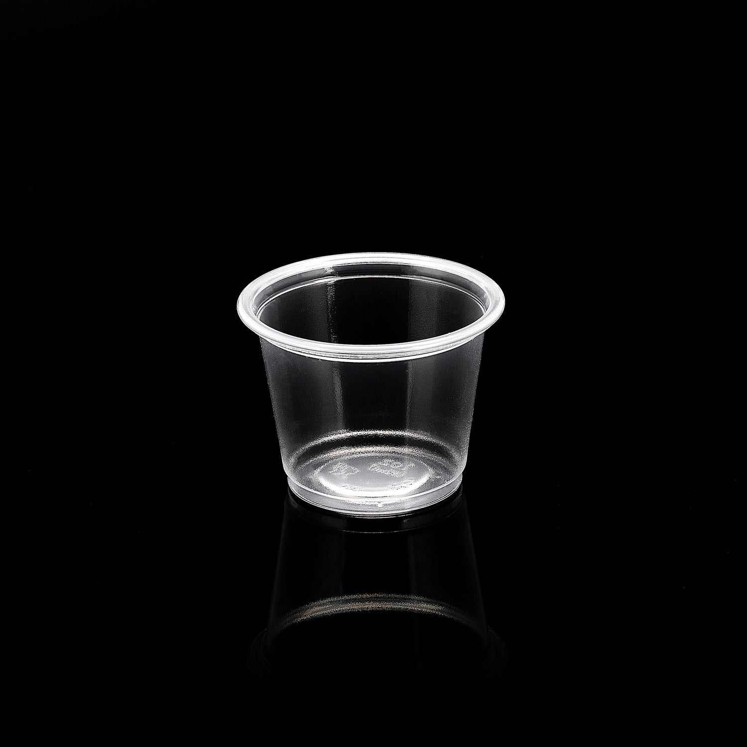 ezSelect Clear Plastic Portion Cup (1 oz) - 2500/case - ReztaurantDirect