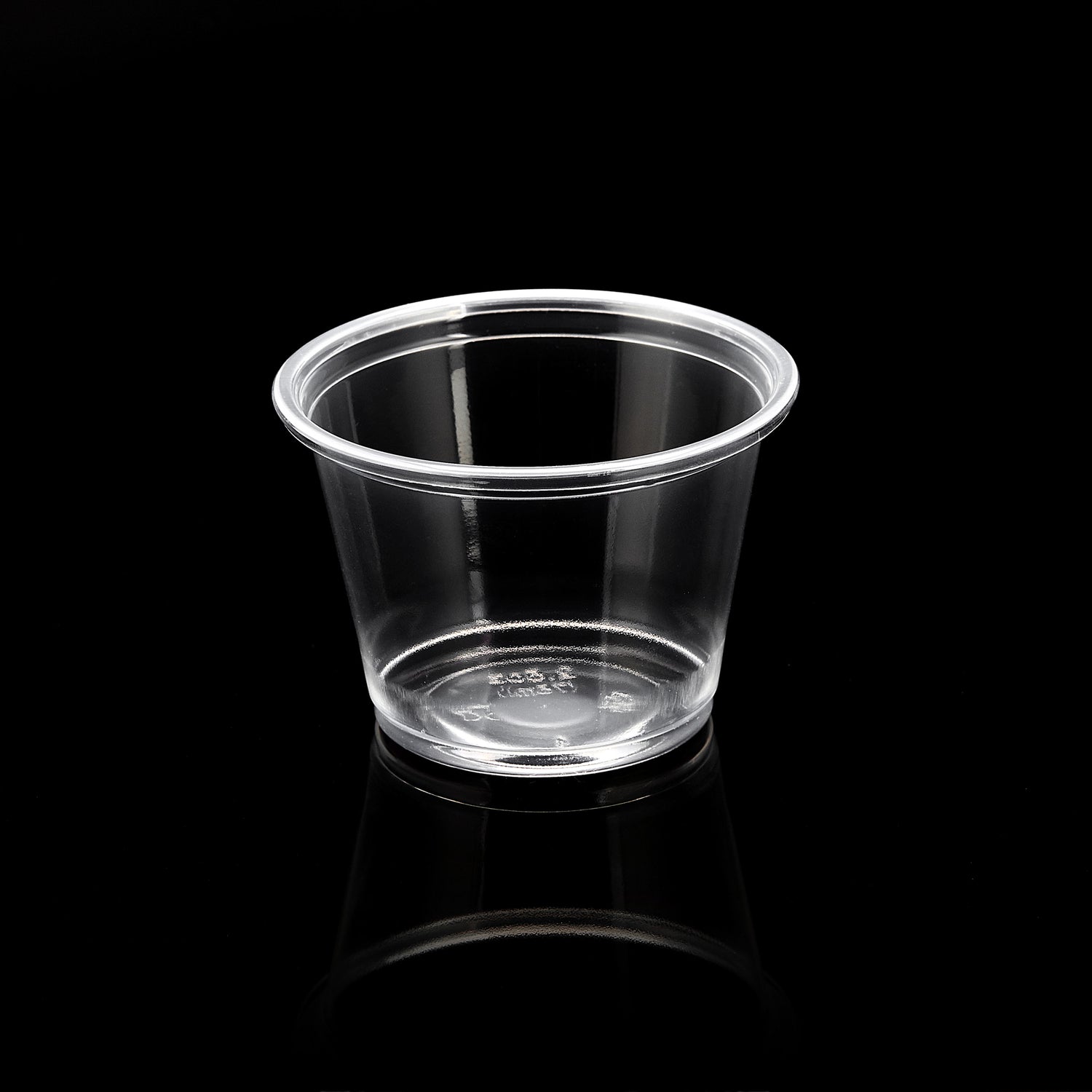 ezSelect Clear Plastic Portion Cup (2.5 oz) - 2500/case - ReztaurantDirect