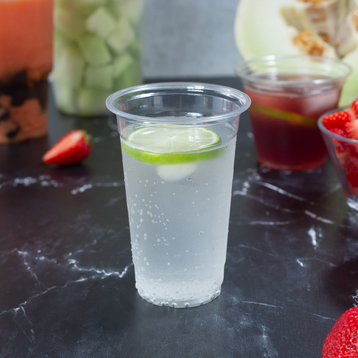 10 oz Heavy Weight PET Cup (Clear) - 1000/Case - ReztaurantDirect