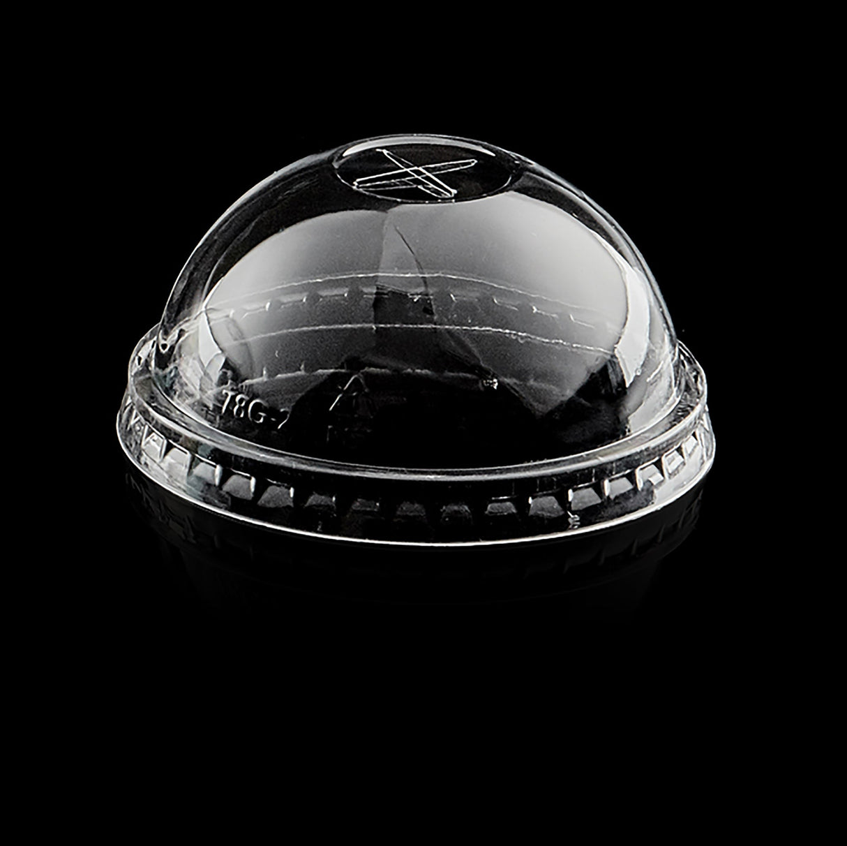 10 oz PET Dome Lid (Clear) - 1000/Case - ReztaurantDirect