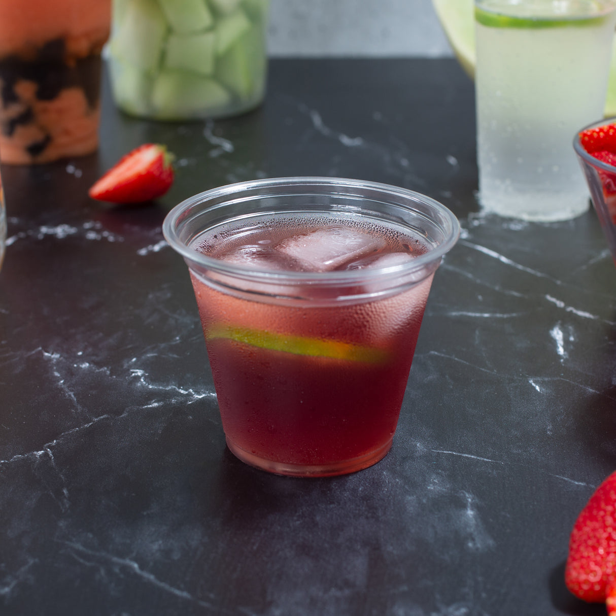 9 oz Heavy Weight PET Cup (Clear) - 1000/Case - ReztaurantDirect