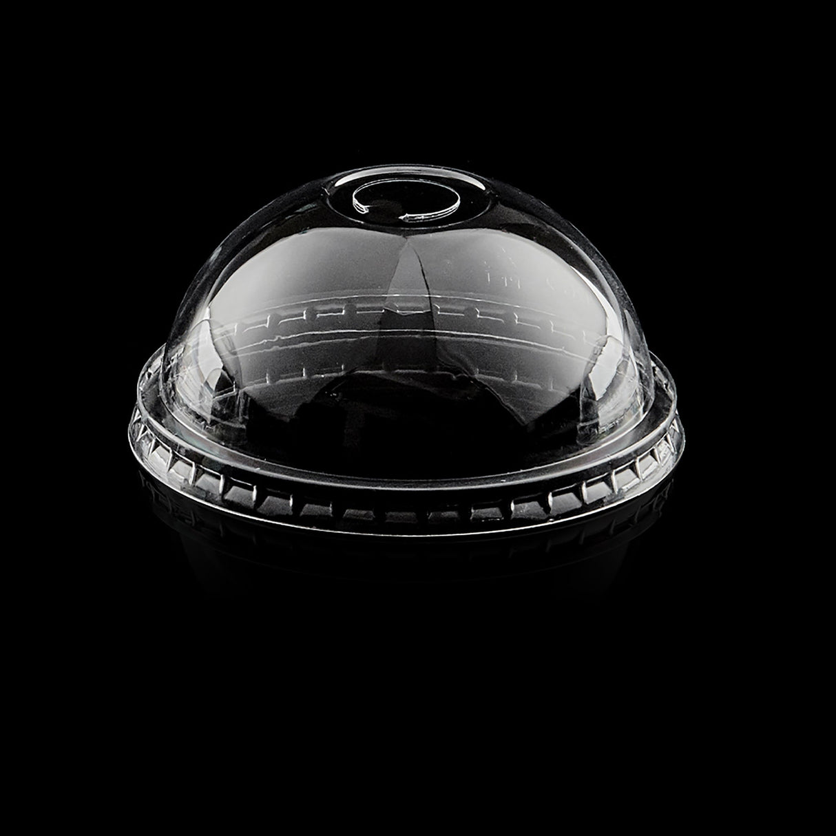 9 oz PET Dome Lid (Clear) - 1000/Case - ReztaurantDirect