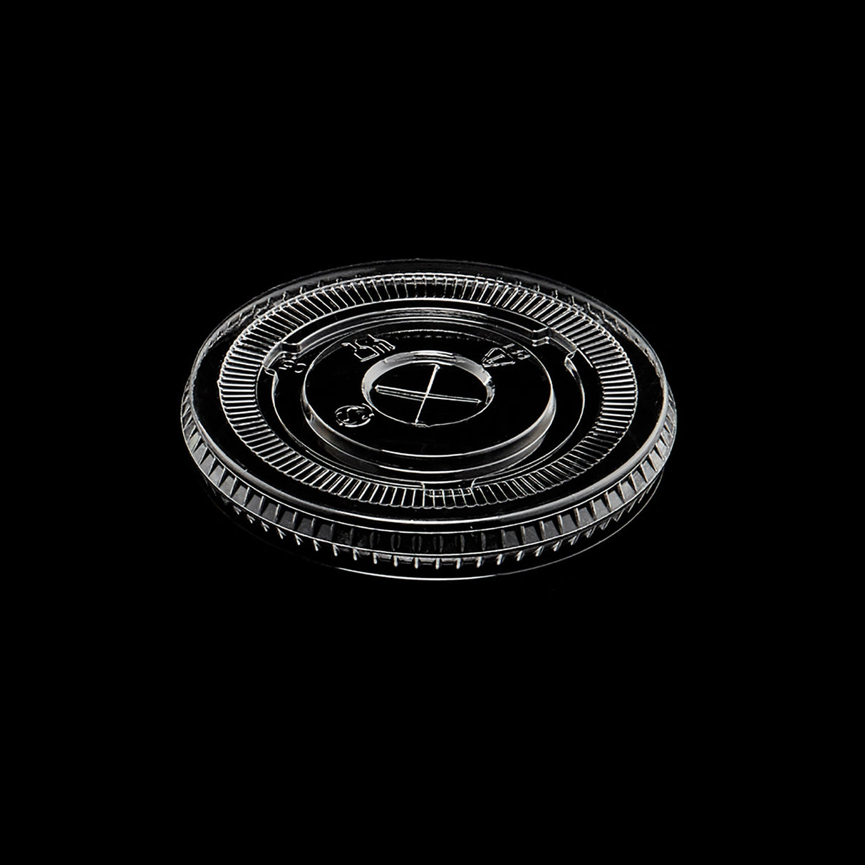 9 oz PET Flat Lid (Clear) - 1000/Case - ReztaurantDirect