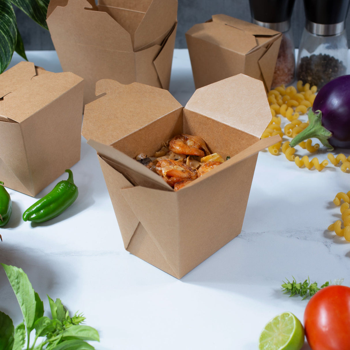 Square Oyster Pail (500/case)