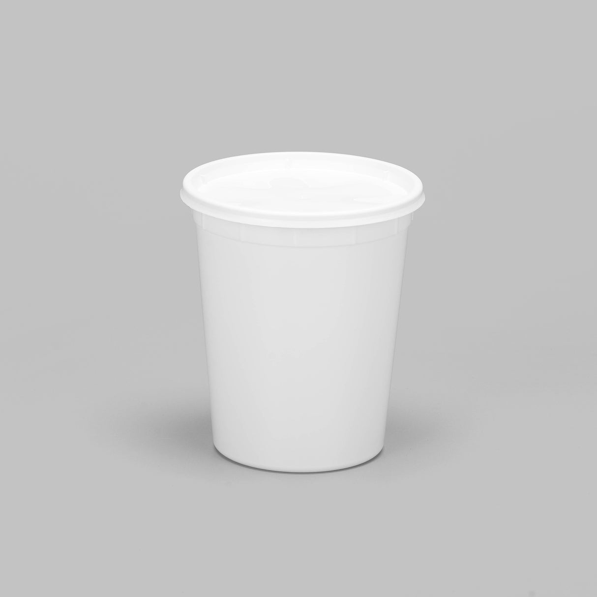 32 oz Heavy Weight Mircowavable Deli/Soup Combo (White) - 240/Case - ReztaurantDirect