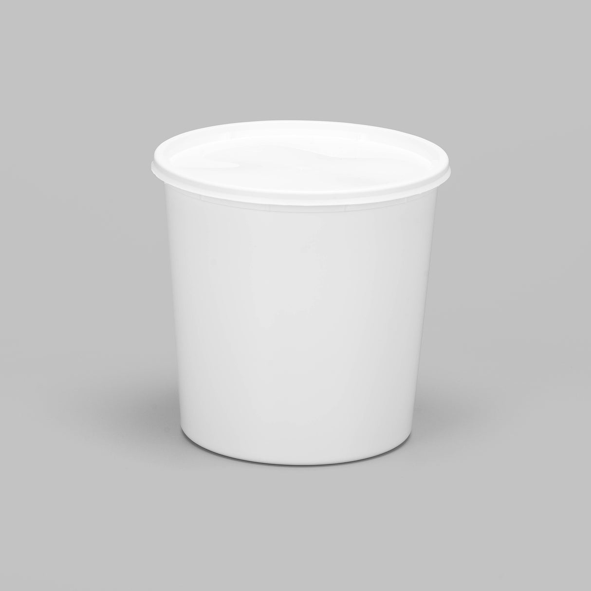 80 oz Heavy Weight Mircowavable Deli/Soup Combo (White) - 120/Case - ReztaurantDirect