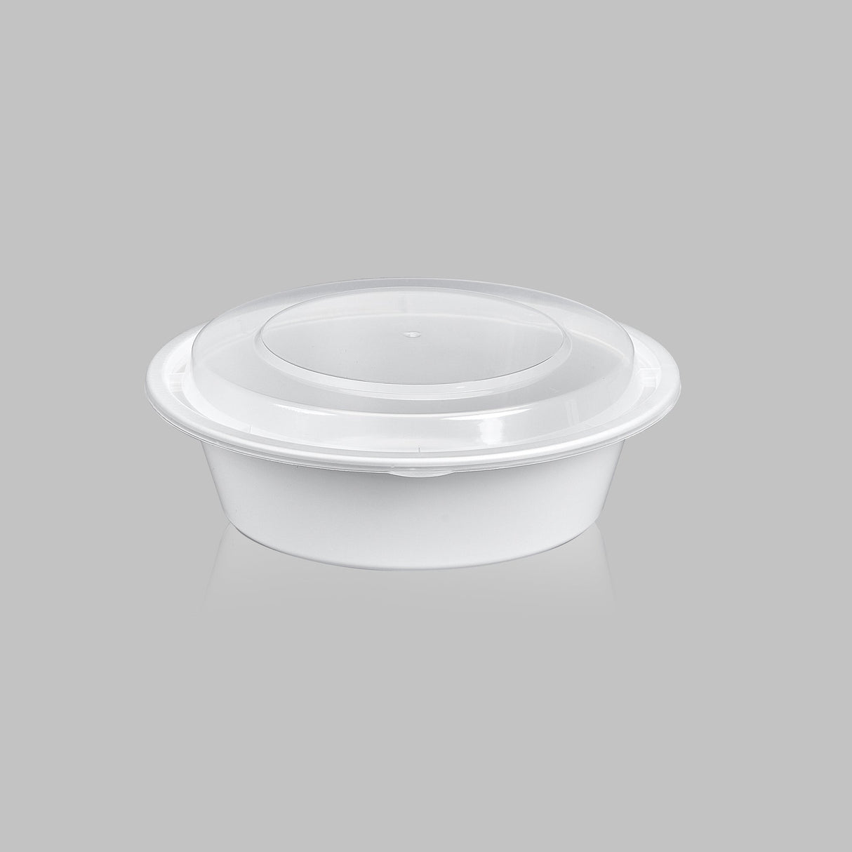 z(Archive) 32 oz Value 7" Round Combo (White) - 150/Case - ReztaurantDirect