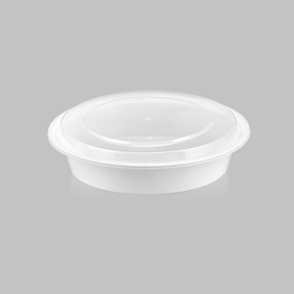 z(Archive) 40 oz Value 9" Round Combo (White) - 150/Case - ReztaurantDirect