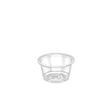 Clear Disposable Plastic Portion Cup 0.75oz