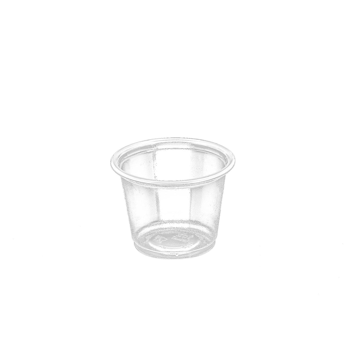 Clear Disposable Plastic Portion Cup 1oz