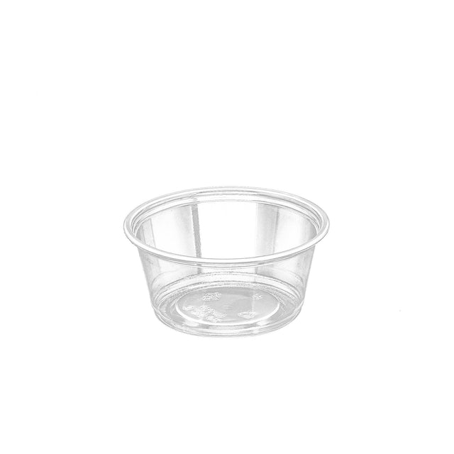 Clear Disposable Plastic Portion Cup 3.25oz