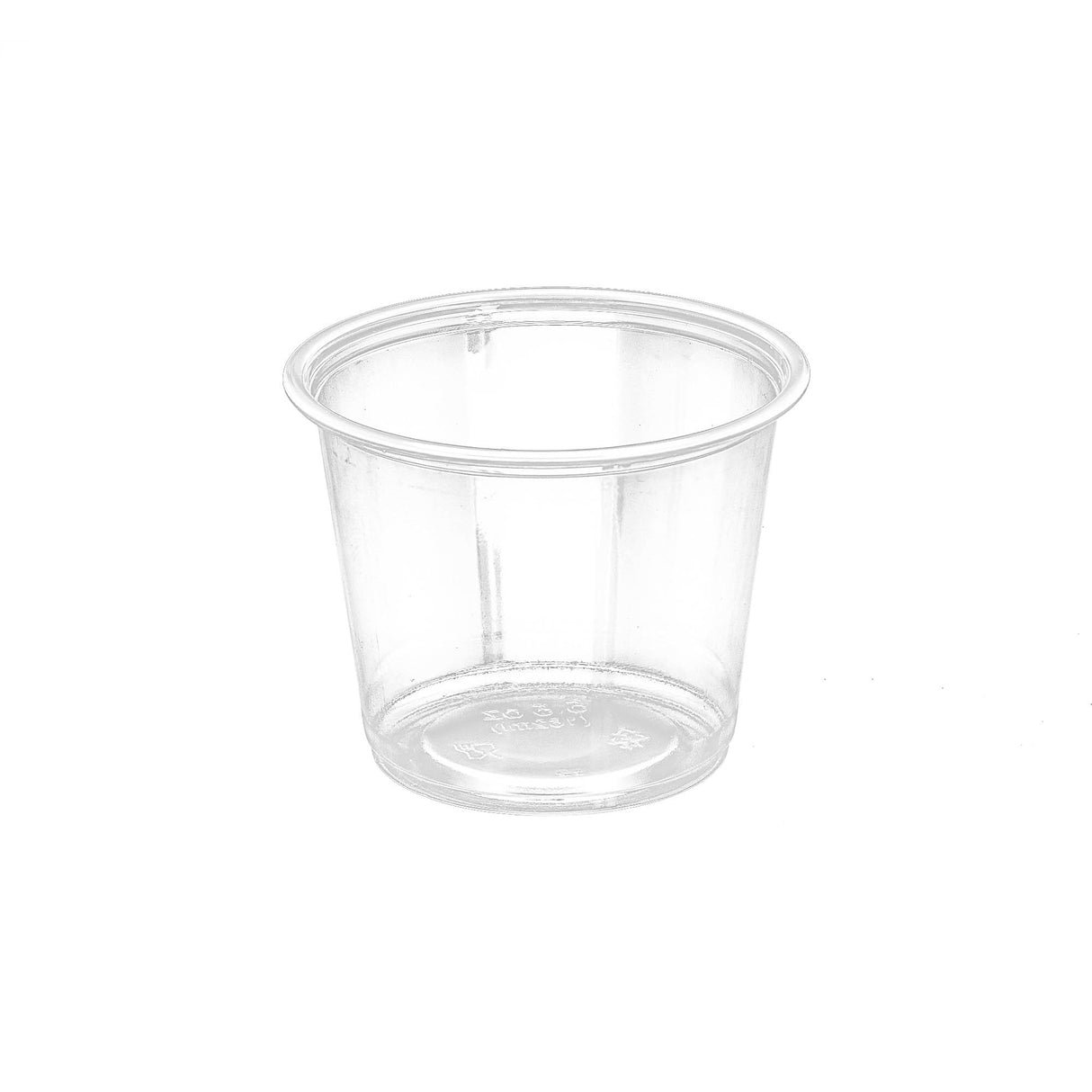 Clear Disposable Plastic Portion Cup 5.5oz