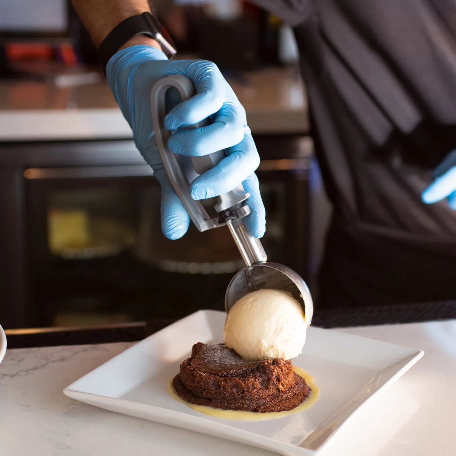 Blue Nitrile Gloves for Food Service