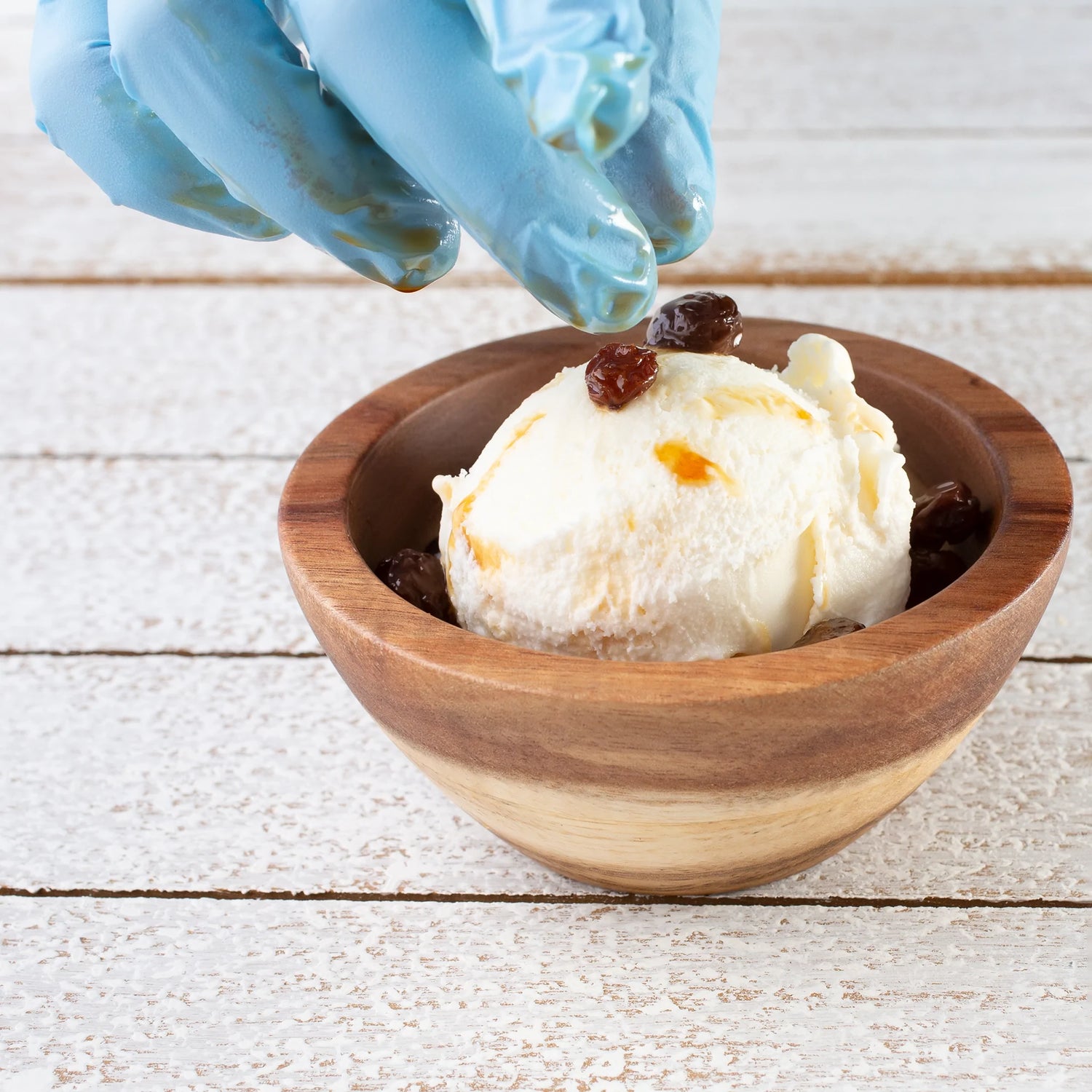 Blue Nitrile Gloves for Food Service