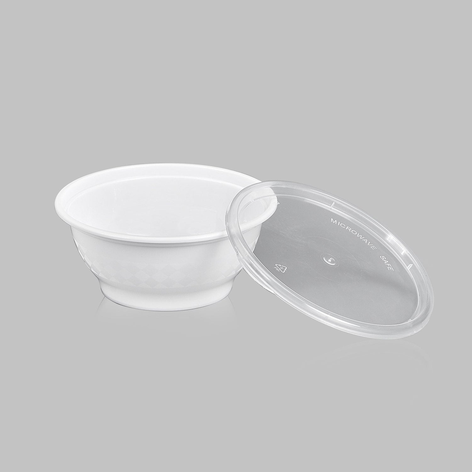 z(Inactive-Bowl) 8 oz Premium 4" Bowl Combo (White) - 240/Case - ReztaurantDirect 