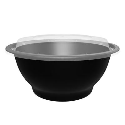 16 oz Premium 6" Bowl Combo (Black) - 150/Case