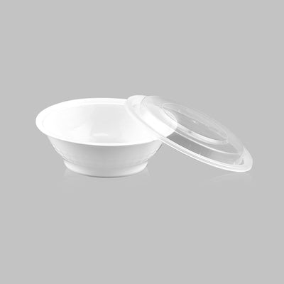 16 oz Premium 6" Bowl Combo (White) - 150/Case