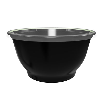 36 oz Premium 7" Bowl Combo (Black) - 150/Case