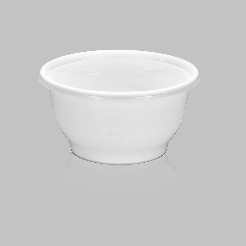 36 oz Premium 7" Bowl Combo (White) - 150/Case