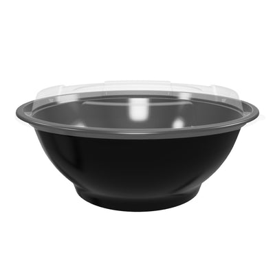 48 oz Premium 8" Bowl Combo (Black) - 150/Case